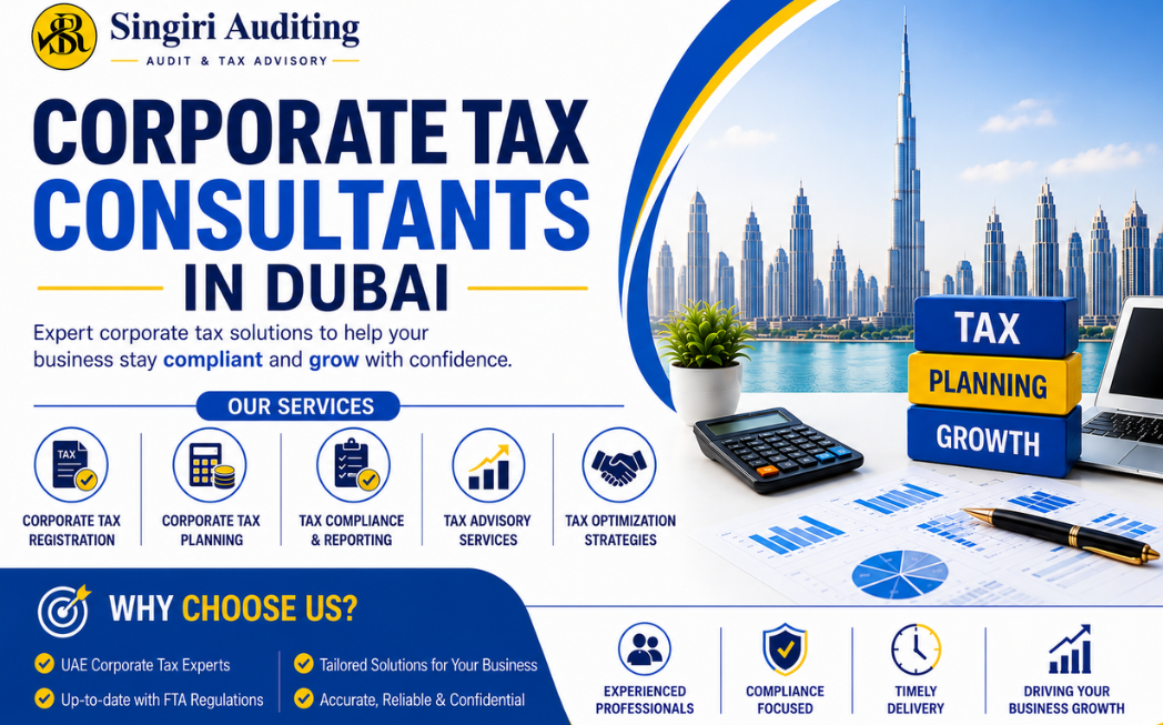 Corporate Tax Consultants in Dubai